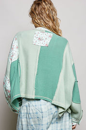 Good Vibrations Oversized Patchwork Thermal - Westly