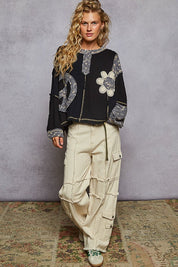 Good Vibrations Oversized Patchwork Thermal - Westly