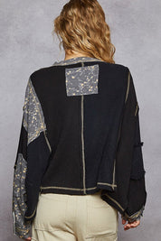 Good Vibrations Oversized Patchwork Thermal - Westly