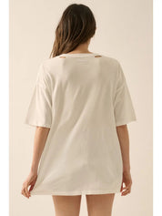 Grand Canyon Oversized Distressed Graphic Tee - Westly