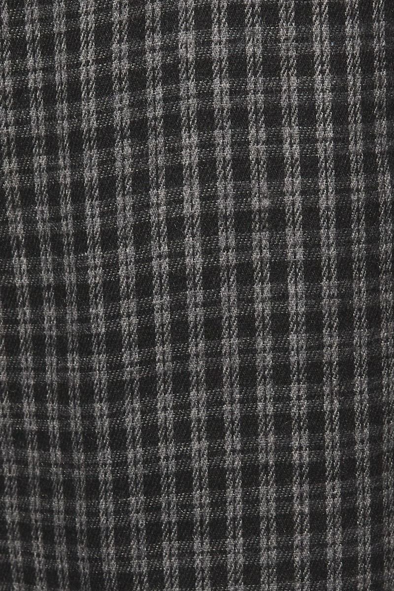 Grayson Plaid Barrel Pants in Black Plaid - product photo 5