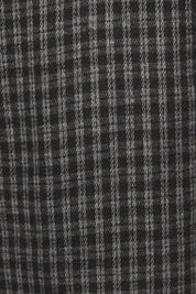 Grayson Plaid Barrel Pants in Black Plaid - product photo 5