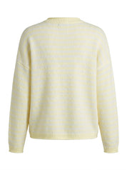 Gulfstream Fish Stripe Sweater - Lemon
