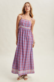 Hadley Contrast Band Midi Dress - Westly