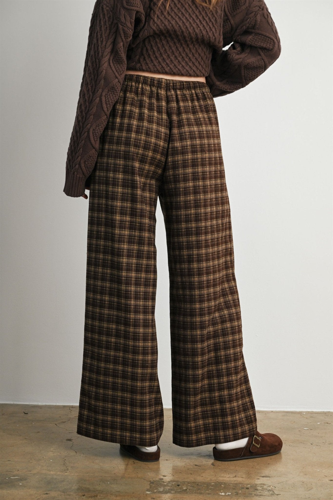 Hearthstone Plaid Drawstring Pants - Westly