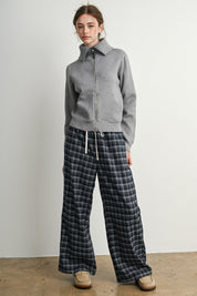Hearthstone Plaid Drawstring Pants - Westly