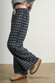 Hearthstone Plaid Drawstring Pants - Westly