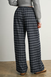 Hearthstone Plaid Drawstring Pants - Westly