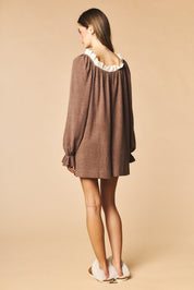 Heartstrings Ruffle Pocket Lounge Romper - Westly