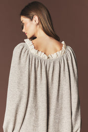 Heartstrings Ruffle Pocket Lounge Romper - Westly