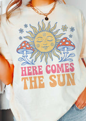 Here Comes The Sun Retro Graphic Tee