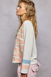Heritage Patchwork Knit Top - Westly