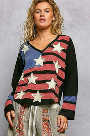 Heritage Patchwork Knit Top - Westly