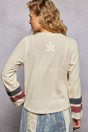 Heritage Patchwork Knit Top - Westly