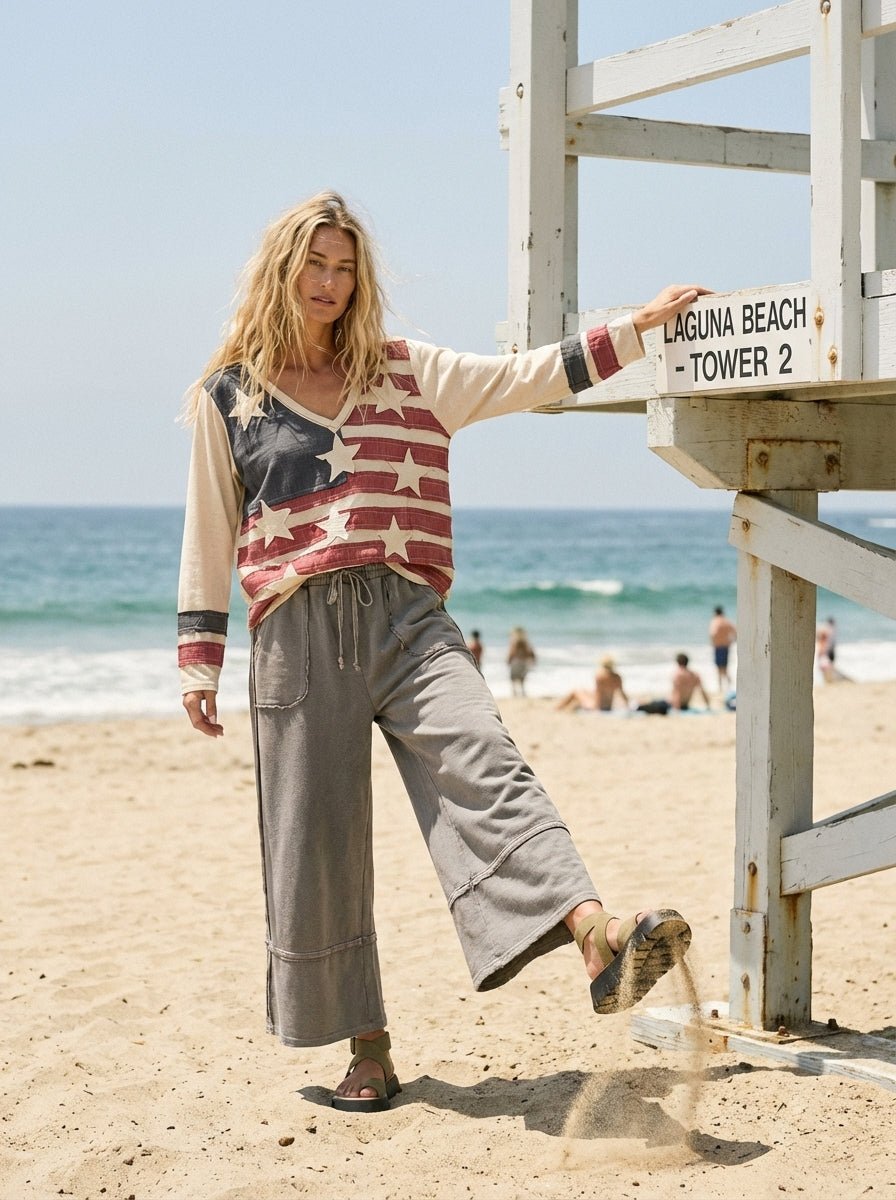 Heritage Patchwork Knit Top - Westly