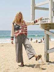 Heritage Patchwork Knit Top - Westly