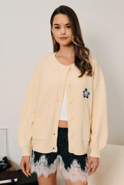 Hibiscus Hideaway Knit Cardigan - Westly