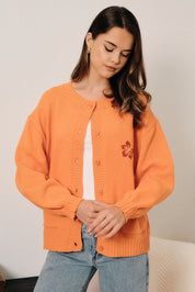 Hibiscus Hideaway Knit Cardigan - Westly