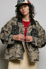 Hidden Abstraction Vintage Camo Jacket - Westly