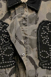 Hidden Abstraction Vintage Camo Jacket - Westly