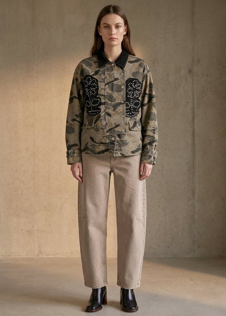 Hidden Abstraction Vintage Camo Jacket - Westly