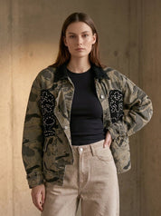 Hidden Abstraction Vintage Camo Jacket - Westly