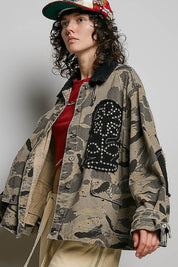 Hidden Abstraction Vintage Camo Jacket - Westly