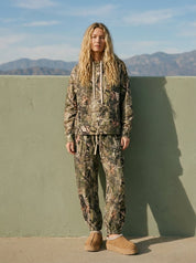 Hideaway Camo Print French Terry Pants - Westly