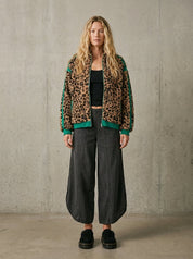 High Roller Leopard Fleece Jacket - Westly