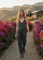 High Tide Mineral Wash Jumpsuit - Westly