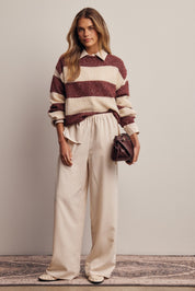 Highbanks Soft Stripe Sweater - Westly