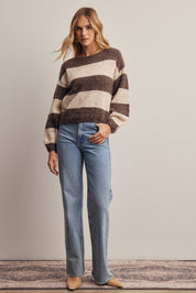 Highbanks Soft Stripe Sweater - Westly