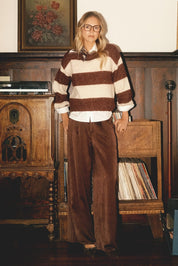 Highbanks Soft Stripe Sweater - Westly