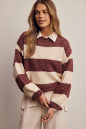 Highbanks Soft Stripe Sweater - Westly