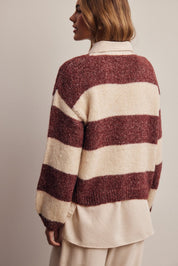 Highbanks Soft Stripe Sweater - Westly