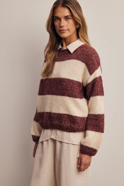 Highbanks Soft Stripe Sweater - Westly