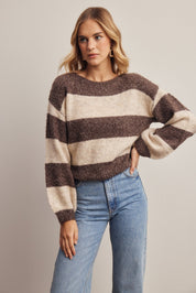 Highbanks Soft Stripe Sweater - Westly
