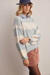 Highbanks Soft Stripe Sweater - Westly