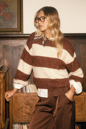Highbanks Soft Stripe Sweater - Westly