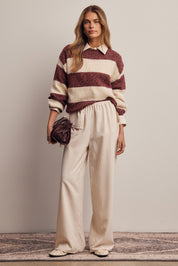 Highbanks Soft Stripe Sweater - Westly