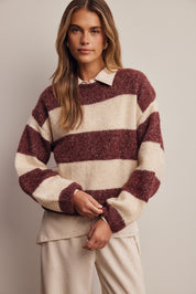 Highbanks Soft Stripe Sweater - Westly