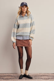Highbanks Soft Stripe Sweater - Westly