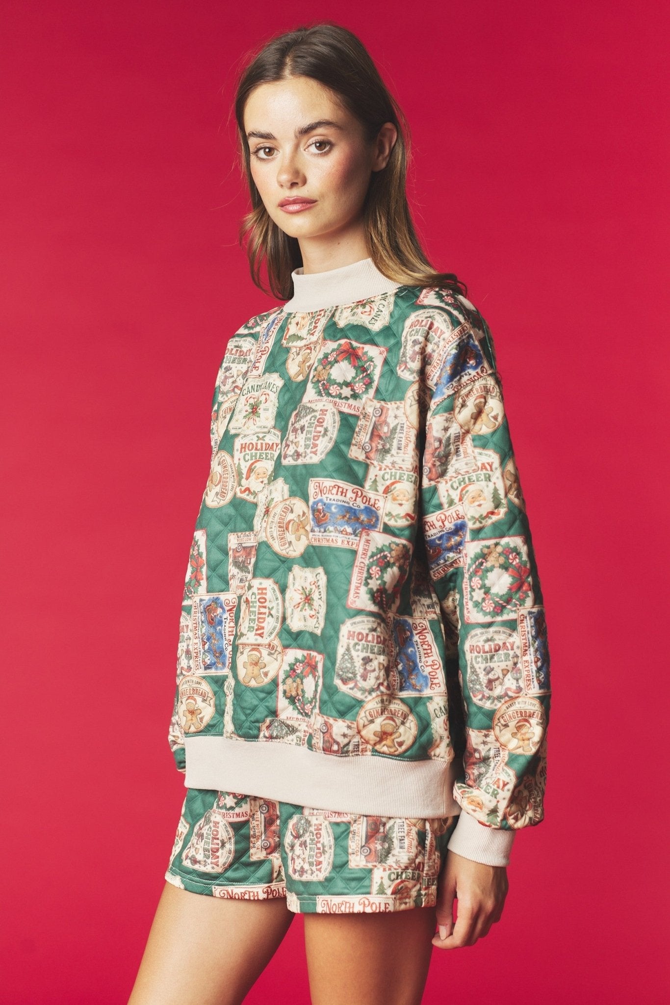 Holiday Album Quilted Shorts Set - Westly