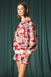 Holiday Album Quilted Shorts Set - Westly