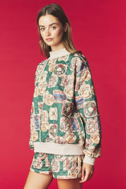 Holiday Album Quilted Shorts Set - Westly