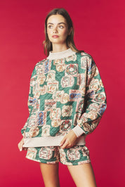 Holiday Album Quilted Shorts Set - Westly