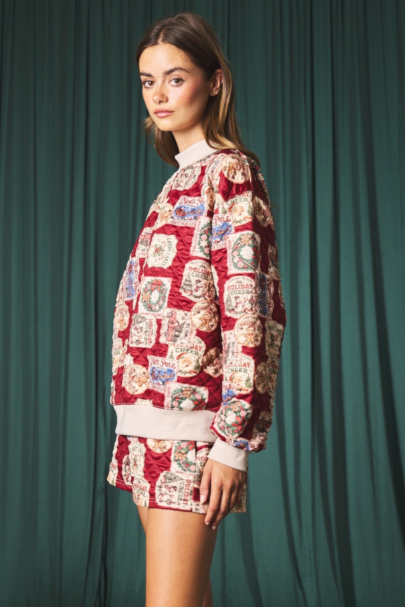 Holiday Album Quilted Shorts Set - Westly