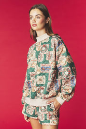 Holiday Album Quilted Shorts Set - Westly
