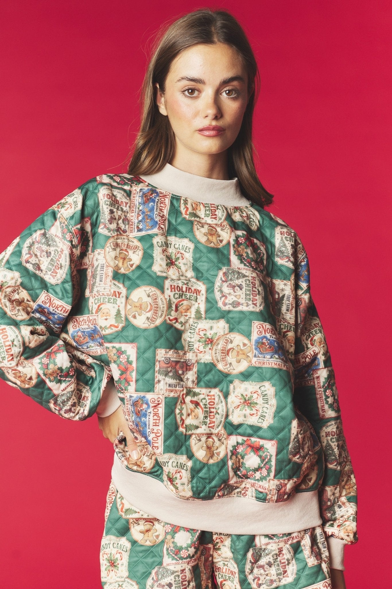 Holiday Album Quilted Shorts Set - Westly
