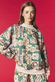 Holiday Album Quilted Shorts Set - Westly